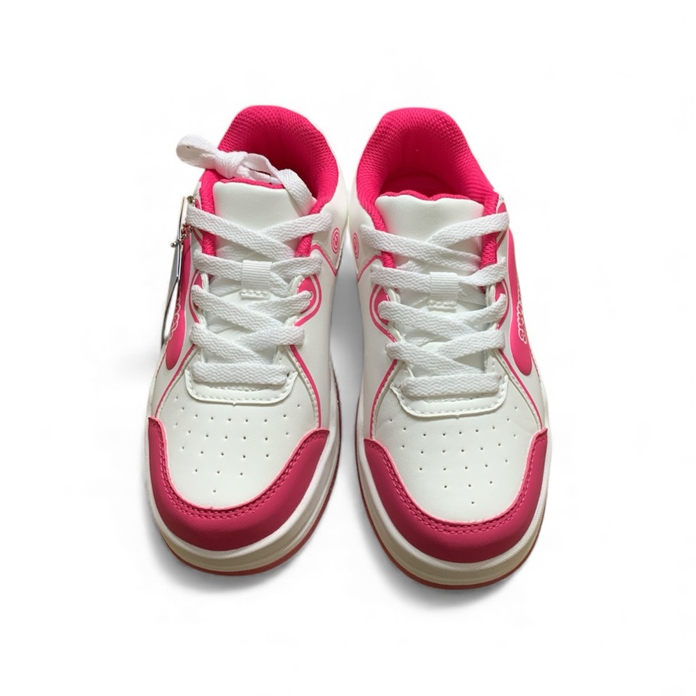 Skywheel Vibrant Pink and White Kids light up Sneakers